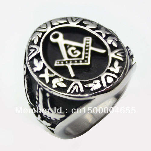 FREEMASON,MASONIC IMPORTED 316 S/STEEL HEAVY DUTY LARGE RING SIZES 11,13,15(NO IMPORT COSTS)